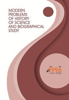Cover for MODERN PROBLEMS OF HISTORY OF SCIENCE AND BIOGRAPHICAL STUDY